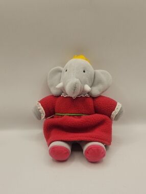 BABAR the Elephant Queen Celeste Plush Toy